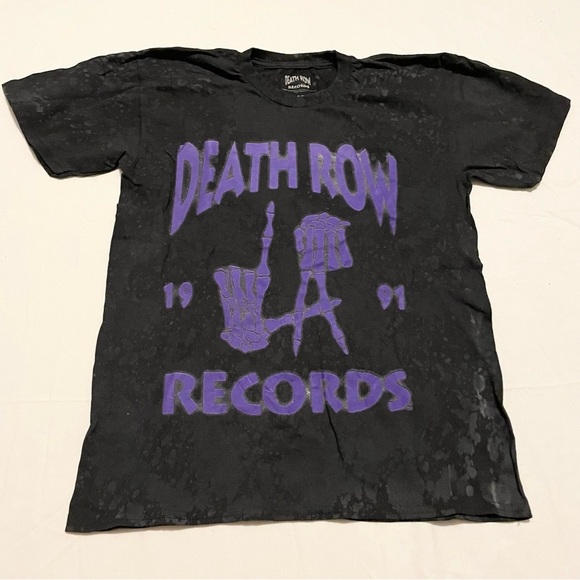Death Row Records Graphic Tshirt Women’s Size Small Shirt - Picture 1 of 16